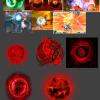 Effects sketches and reference pulled for "Blood Orbs"